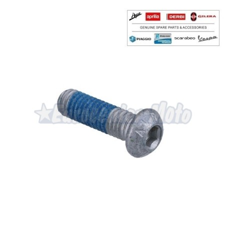 Tornillo disco de freno M6x20 Original Piaggio varios modelos
