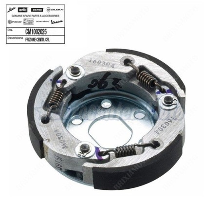 Embrague original motores Piaggio 50 de 2 y 4 tiempos de aire. 107mm