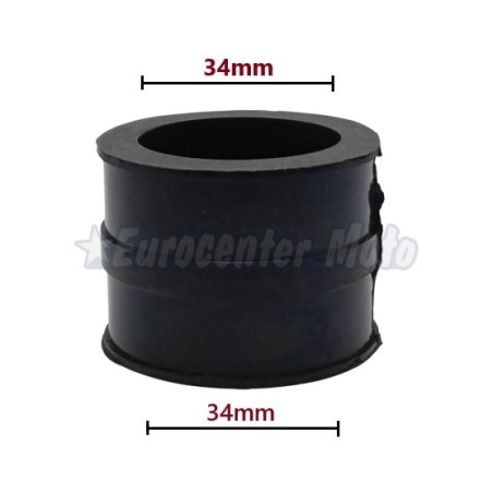 Goma admisión carburador 34-34mm.