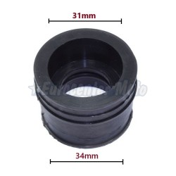 Goma de admisión carburador 31-34mm