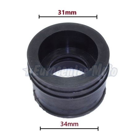 Goma de admisión carburador 31-34mm