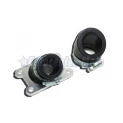 Tobera admisión Minarelli AM6 a 45° con admisión de 24mm y 33mm