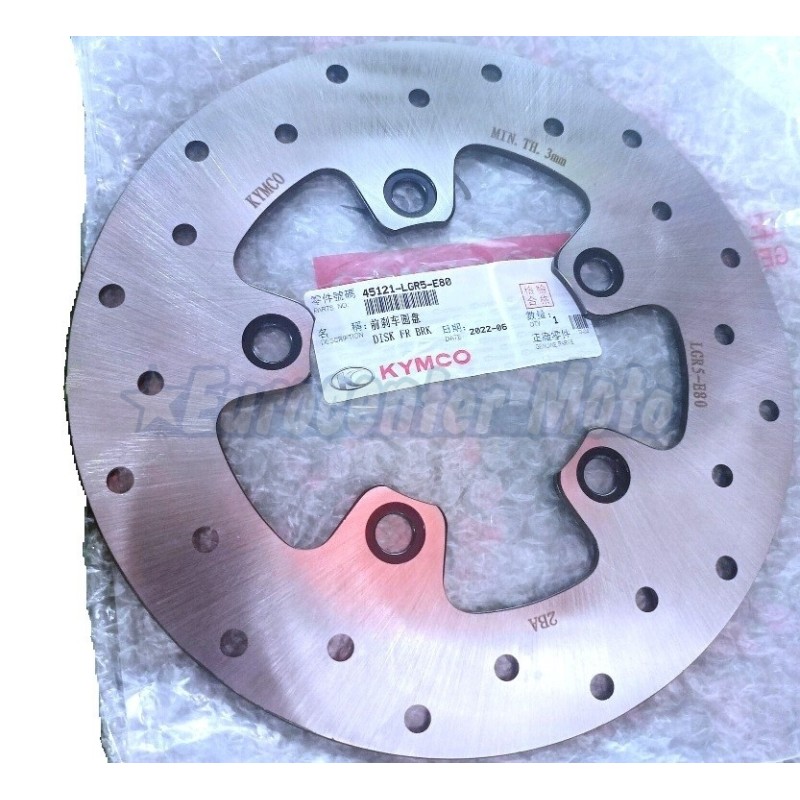 Disco de freno delantero Original Kymco Like 50/125 y Skytown 125I