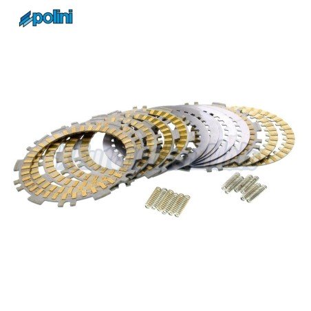 Kit discos, separadores y muelles de embrague Polini Yamaha T-Max 530/560 y Kymco AK 550