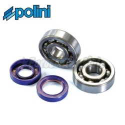 Kit de cojinetes y retenes cigueñal Polini motores Minarelli AM 4/5/6