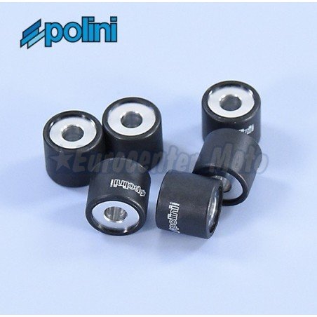 Rodillos variador Polini 23x18 de 17 gramos. 6 unidades