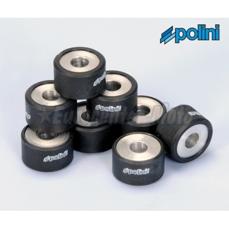 Rodillos variador Polini 25x16 de 15 gramos. 8 Unidades