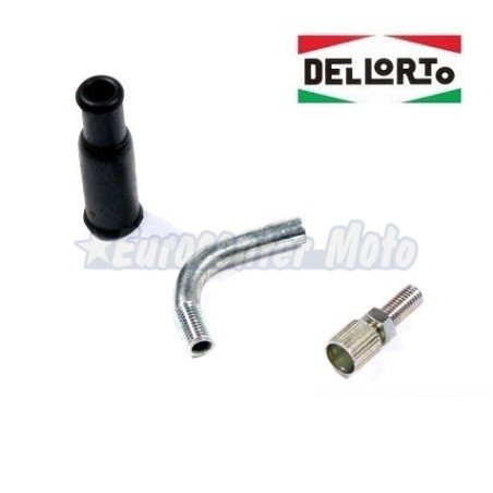 Codo tensor a 90º carburadores Dellorto PHBG, PHBH, PHVA, SHA...