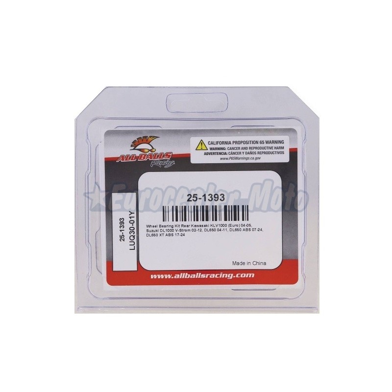 Kit rodamientos y retenes de rueda trasera Suzuki DL 650/1000 V-Strom