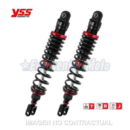 Juego amortiguadores traseros YSS Gas Top Line Zontes 350 2024
