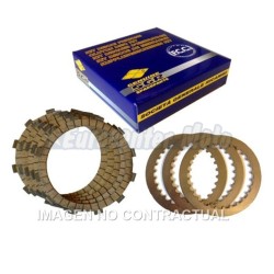 Kit discos y separadores embrague FCC Kawasaki Z 750/800 y ZX-6R