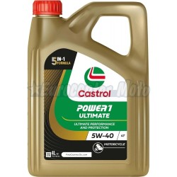 Aceite Castrol Power 1 Ultimate 5W-40. 4L