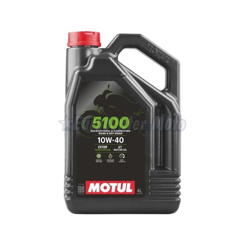 Aceite Motul 5100 4T 10W-40. 4L