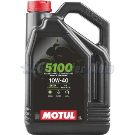 Aceite Motul 5100 4T 10W-40. 4L