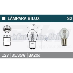 Lámpara cruce 12V 35/35W BA20d.