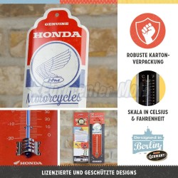 Termómetro retro Nostagic Art Honda Motorcycles