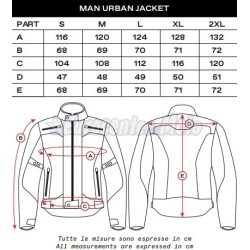 Chaqueta urbana Ufo Plast Acron Hombre. Primavera/Verano