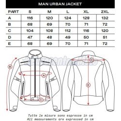 Chaqueta urbana Ufo Plast Acron Hombre. Primavera/Verano