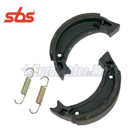 Zapatas de freno trasero Yamaha TW 125/200, TT R 125/225, DT 50...