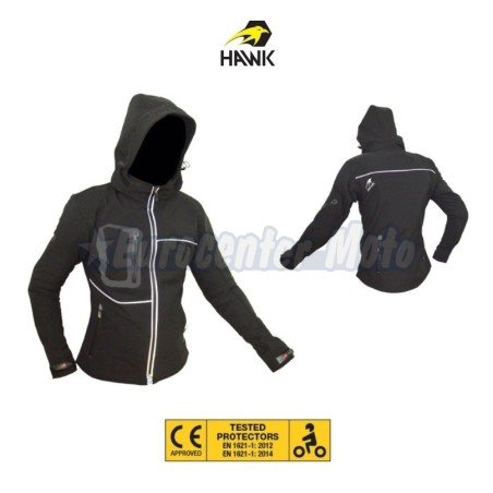 Chaqueta Soft-Shell Hawk Zhepyr Mujer. Primavera/Verano