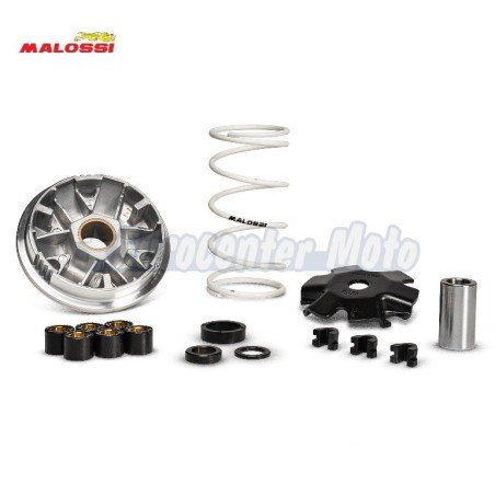 Variador Malossi Multivar Minarelli scooter 50 2T. Rodillos de 16x13