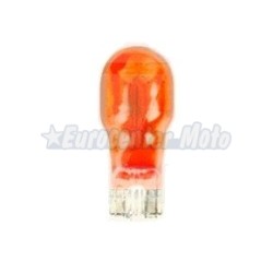 Lámpara vitrificada naranja 12V 21W. T10