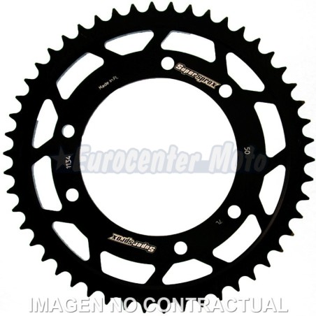 Corona Supersprox Acero tipo Yamaha 428x50 (XT, Derbi Senda, Mulhacen 125...)