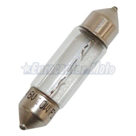 Lámpara plafonier 6v 10w (10,5x38mm)