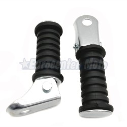 Juego estriberas redondas plegables.