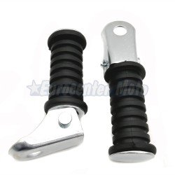 Juego estriberas redondas plegables.