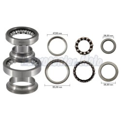 Juego rodamientos dirección Kymco Superdink, People Gti, Xciting, K-XCT..