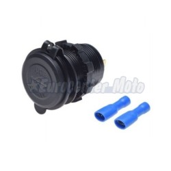 Toma corriente 2 USB Universal. Fijación carenado