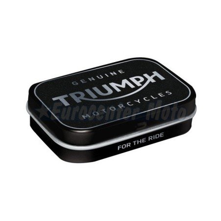 Cajita de caramelos Mintbox Triumph Logo Silver