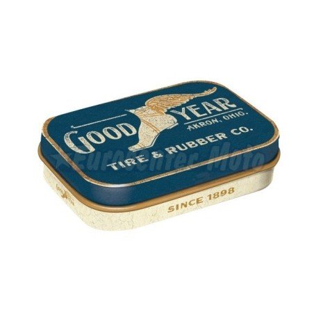 Cajita de caramelos Mintbox Goodyear Wing Foot Logo