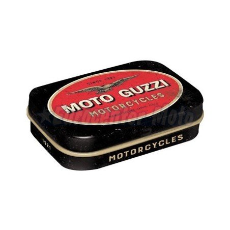 Cajita de caramelos Mintbox Moto Guzzi Logo