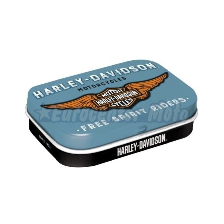 Cajita de caramelos Mintbox Harley Davidson Logo