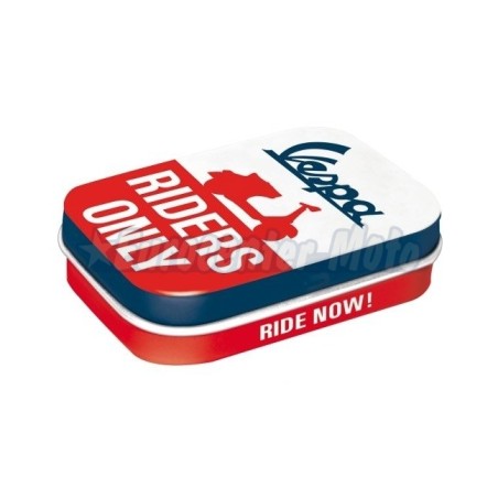 Cajita de caramelos Mintbox Vespa Riders Only