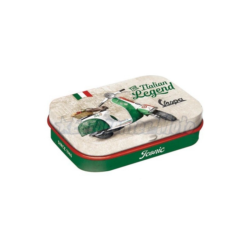 Cajita de caramelos Mintbox Vespa Italian Legend