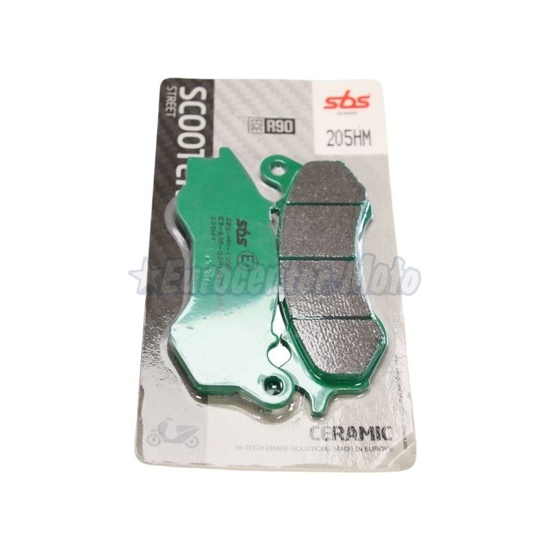 Pastillas de freno SBS Ceramic Honda, Kymco y Peugeot varios modelos
