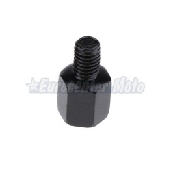 Tornillo variador de rosca de espejo. Hembra M10/125 (rosca derechas) a Macho M8/125 (rosca derechas)