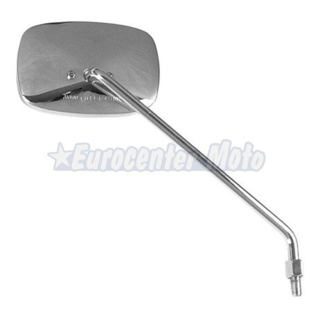 Espejo derecho Aprilia Habana y Mojito 50/125. Cromado. Brazo largo.