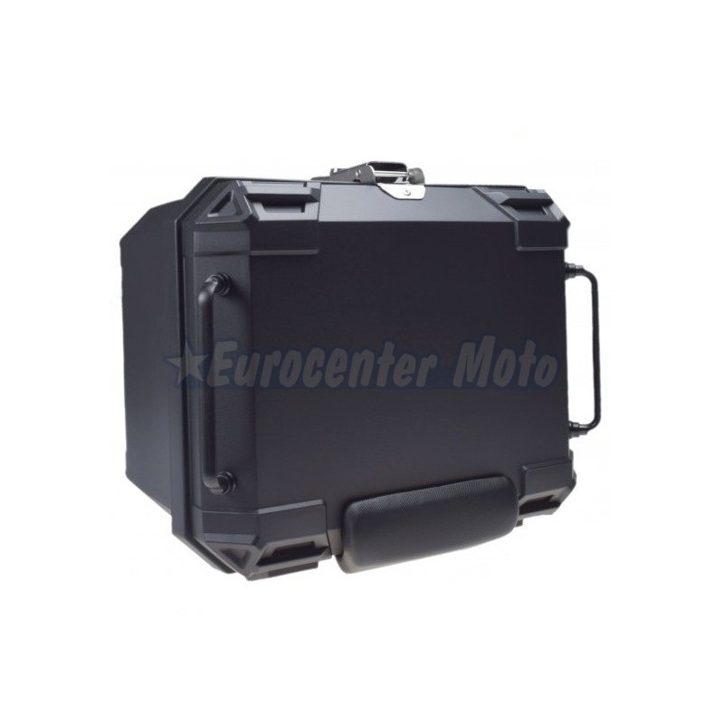 Maleta Top case Awina Travel de 45L. Negra sin remaches.