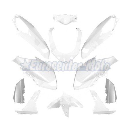 Carenado Yamaha N-Max 125 de 2015 a 2020. Blanco brillo