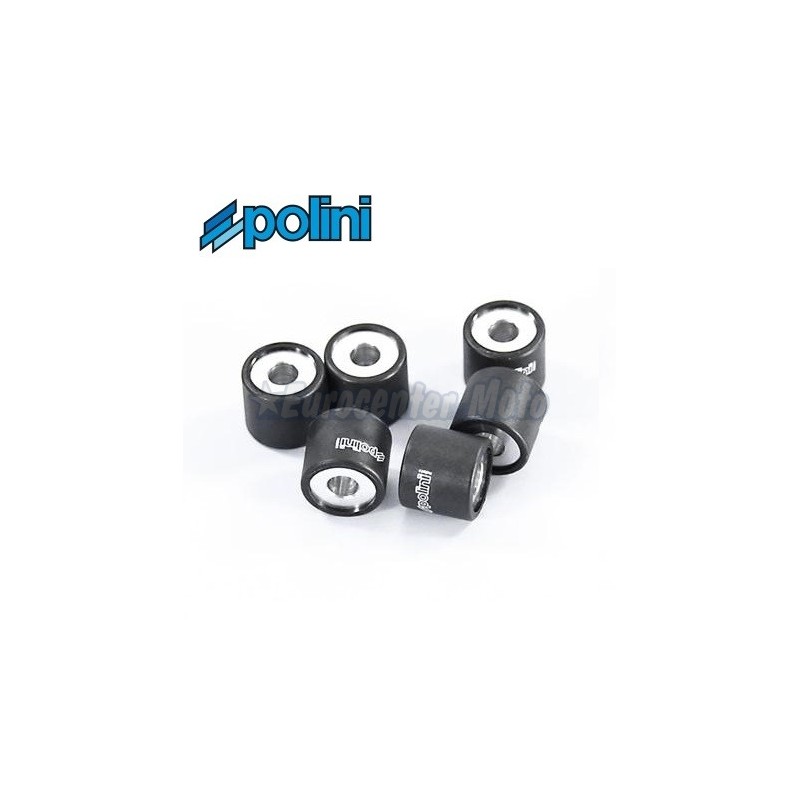 Rodillos variador Polini 20x15 de 13,8 gramos. 6 unidades