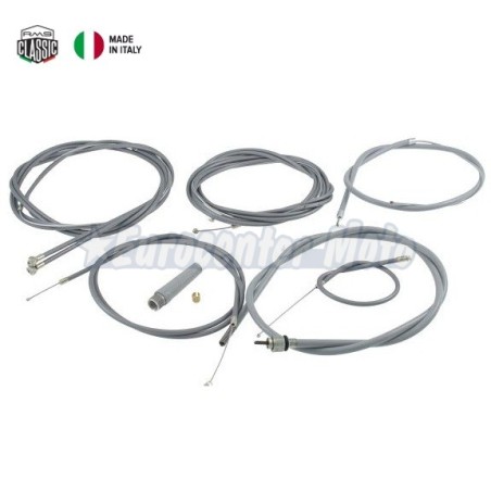 Kit cables y fundas transmisión completa Vespa 150 Sprint y varias