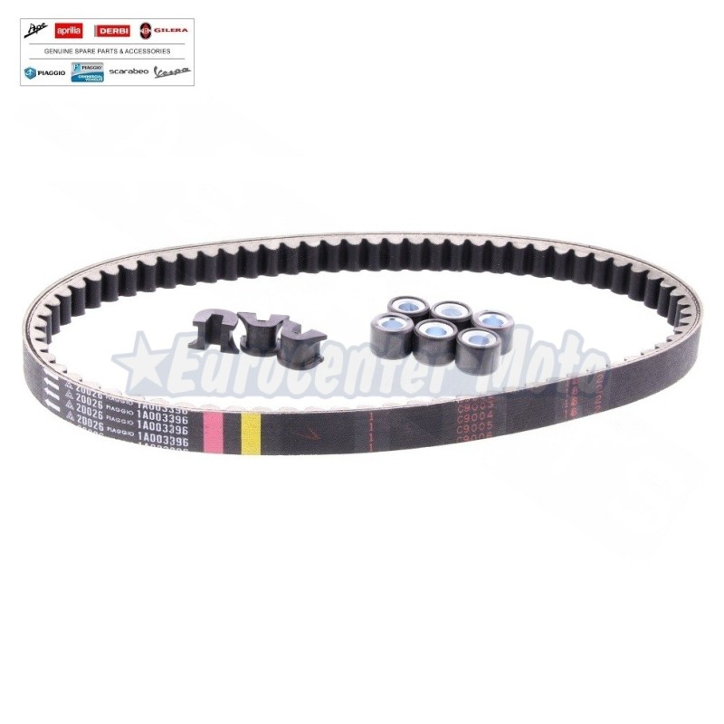Kit correa, rodillos y guías Original Piaggio Liberty, Vespa Primavera y Sprint I-Get 3V 125