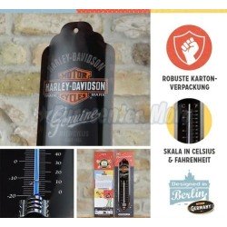 Termómetro retro Nostagic Art Harley Davidson