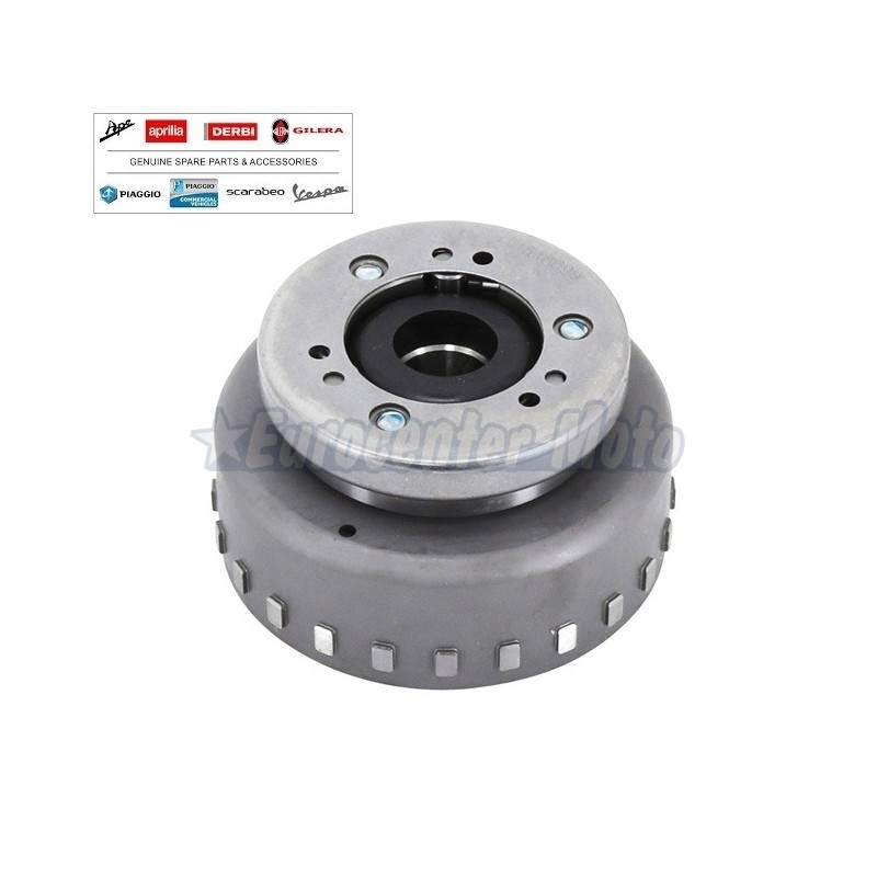 Rotor con embrague de arranque Original Piaggio Beverly 125 I.E 2013/2016 y Vespa GTS 125 I.E hasta 2016