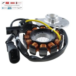 Stator Original Aprilia RS4/RX/SX, Derbi Senda R/SM y Gilera SMT/RCR 50 2T E4 de 2018 a 2020