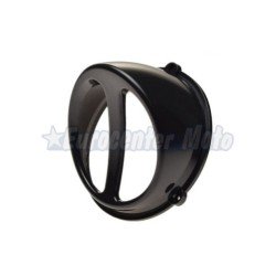 Colector entrada de aire universal. Negro